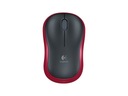 Myš LOGITECH M185 červená 1000 DPI