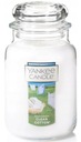 Veľká vonná sviečka Yankee Candle Clean Cotton