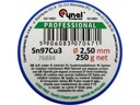 Medený spájkovací cín 2,5mm 250g SN97Cu3 0,25kg