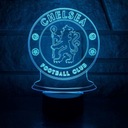 CHELSEA 3D LED NOČNÁ LAMPA S USB DIAĽKOVÝM OVLÁDANÍM