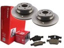 BREMBO ZADNÉ DISKY, DESTIČKY, MERCEDES E W211 W212