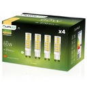 4x LED G9 CAPSULE Žiarovka 7W = 60W 670LM 3000K