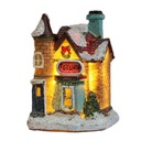 Vianočná LED lampa Resin house Xmas style 6 Small