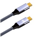 Kábel USB-C na USBC Thunderbolt 3 4 100 W 4K 60 Hz AV kábel 2 m pre Macbook Pro Air