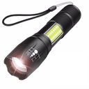 COB ZOOM XPE LED BATERKA, NABÍJACÍ, MALÝ, VÝKONNÝ