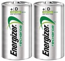 2x ENERGIZER R20 D 2500mAh 1,2V BATÉRIE