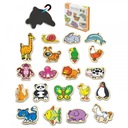 VIGA Wooden Magnets Animals set 20 ks.