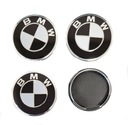 BMW KRYTY KRYTY ODZNAKY NA ZLIATINÉ DISKY 59mm/55mm