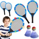 Led Rackets Svietiace Badminton Set Led Shuttlecocks Arkádová hra