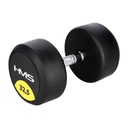 TRAINING DUMBELL Pogumovaná 32,5kg HMS Pevná