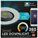 Zapustené LED svetlo LSC Smart Connect 4,8 W 360 lumenov Biele