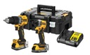 DEWALT.COMBO SADA 18V (DCD805+DCF850) 2x1,7Ah POWERSTACK DCK2050E2T