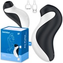 DÁMSKY VIBRÁTOR KLITORÁLNY MASÁŽER SATISFYER ORCA SÚCI NOVÝ TUČŇAN 2v1