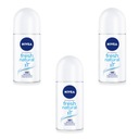 Nivea Fresh Natural Deo Roll-on dámsky roll-on antiperspirant 3 x 50 ml