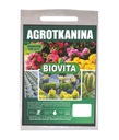 Silná čierna agrotextília 1,6 x 10m 100g/m2 Biovita mulčovacia na burinu