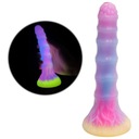 Análny a vaginálny dildo žiariace v tme Erotický sex gadget pre páry