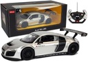 Auto R/C Audi R8 LMS Rastar 1:14 Silver na diaľkové ovládanie