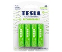 TESLA GREEN+ HR6 AA batéria 2450mAh 1,2V Ni-MH