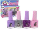 Beauty Set Glitter Lak na nechty 4 kusy Unicorns