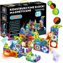 MAGNETICKÉ STAVEBNÉ BLOKY ŽIARENÁ DRÁHA 75 ks