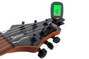 TUNER TUNER PRE GUITARU UKULELE JEREMI A11, ČIERNA