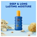 NIVEA SUN Protect & Care Sprej na opaľovanie SPF20+ 200 ml Tuhá UV ochrana