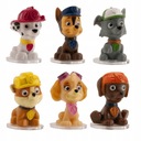 Sada PVC figúrok Paw Patrol Narodeniny 6 ks.