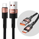 Kábel USB 6A Type C QC 66W pre HUAWEI XIAOMI SAMSUNG