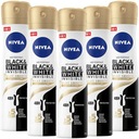 NIVEA Antiperspirant Black&White sprej 5x150ml