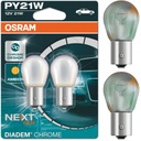 OSRAM PY21W 12V BAU15s DIADEM CHROM NEXT GEN ŽIAROVKY SMEROVKY 2KS.