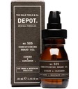 Depot 505 - Olej na fúzy zázvor a kardamón 30 ml