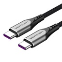 VENTION KÁBEL USB-C 2.0 NA USB-C RÝCHLO VÝKONNÝ QC4.0 PD FCP 100 W 2M