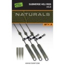 Fox Naturals Submerge Heli Rig Leaders 40lb CAC849