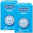 Klasická súprava kondómov DUREX CLASSIC, 36 ks