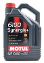 MOTUL 6100 SYNERGIE + 10W40 5L - rozdeľovač