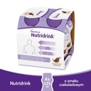 Nutridrink s čokoládovou príchuťou, 4x125 ml