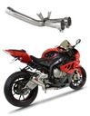 S1000RR 2009 - 2011 Racing Mid Pipe DOMINATOR