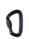 Black Diamond LiteForge Screwgate Carabiner - čierna