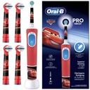 Súprava elektrickej zubnej kefky pre deti Oral-B Vitality Pro D103 Cars