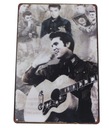 Ozdobná obliečka Plaketa Elvis Presley Retro Vinta