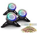 Aquael WaterLight Trio Color 3 LED lampy + ZDARMA