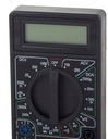 Merač prúdu digitálny LCD elektronický multimeter ZW