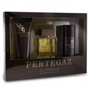 PERTEGAZ Darčeková sada pre mužov CLASSIQUE A3 /edp+deo+gel/