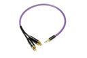 3,5-2xRCA jack kábel Melodika MDMJ2R60-6m Polish Purple Rain