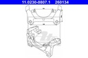 UPEVNENIE BRZDOVEJ SVORKY. AUDI P. A4 1,6-6,0 00-11 LE/PR 11,0230-0807,1