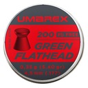 Umarex Green Flathead pelety 4,5 mm 200 ks.