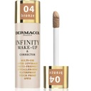 Dermacol Infinity Make-up Highly Covering Concealer Foundation Puppet 04 Bronze