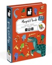 Dinosaury puzzle Magnetibook Janod 3+