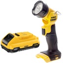 Nabíjacia LED baterka 18V 165lm DeWALT DCL040 + 1x3Ah batéria DCB187