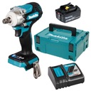 Makita Aku rázový uťahovák 1x3Ah DC18RC DTW300ZJ